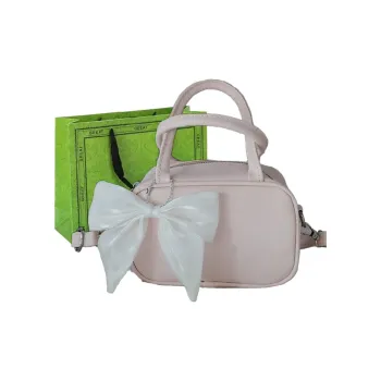 KARUISHA PU Small Square Bag Shoulder Bag Regular Women's Pink