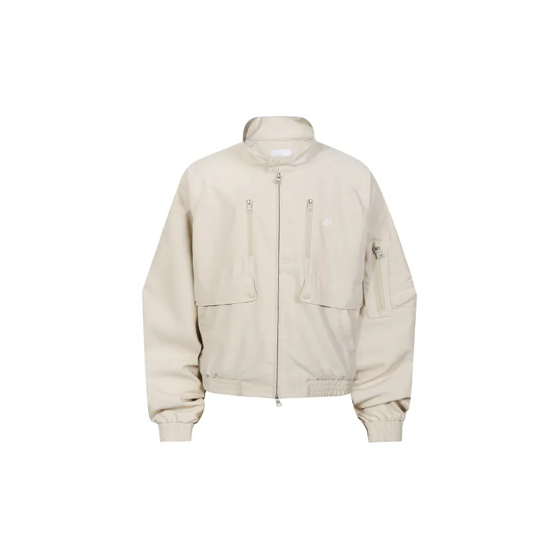 GUUKA TECH Jackets Coats Men's Light Khaki-1