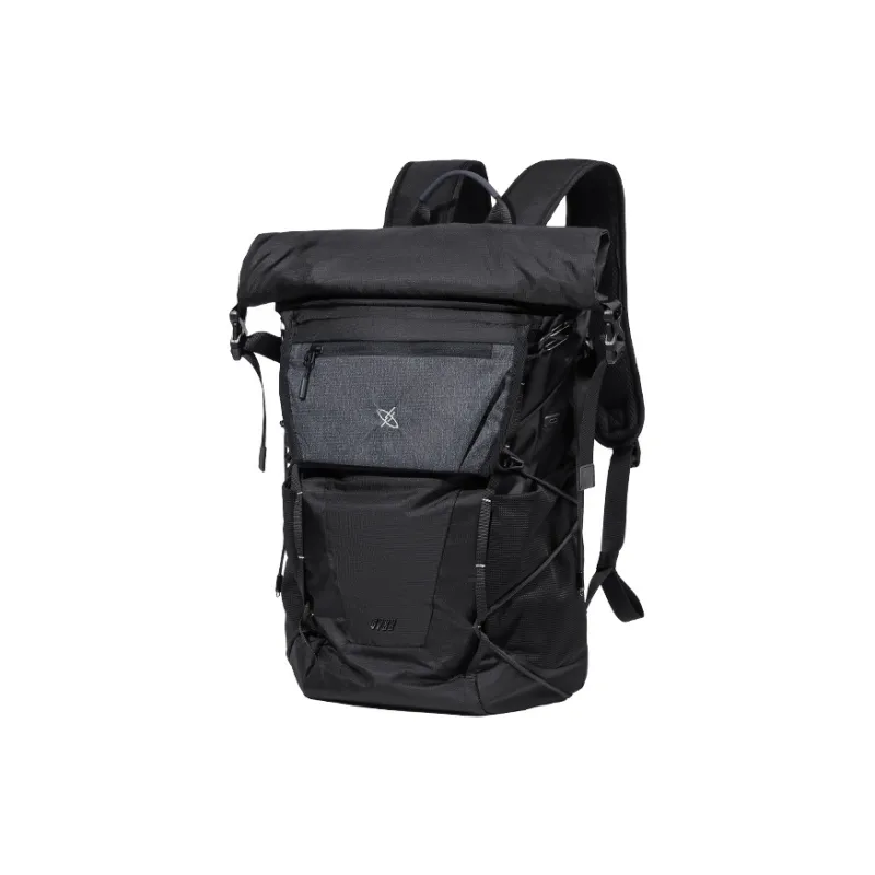 GYXX Nylon Backpack Regular Unisex Starhide Black/Twilight Green/Sunny Mountain Blue-0
