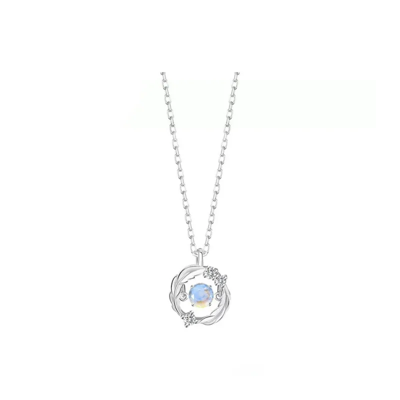 Asia Star S925 Silver Necklaces Women's-8