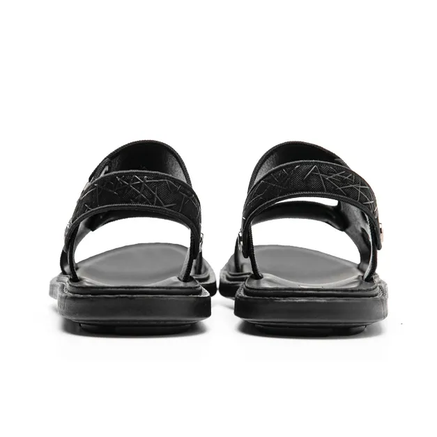Warrior Casual Chef Shoes Beach Sandals Men's Black-4