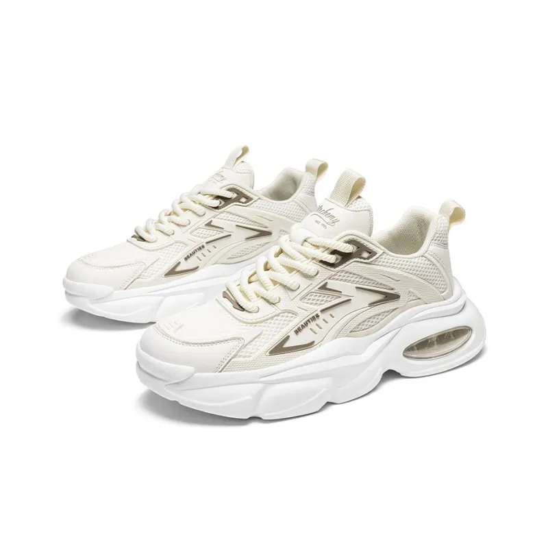 Magelly Chunky Sneakers Men Low Top Beige-2