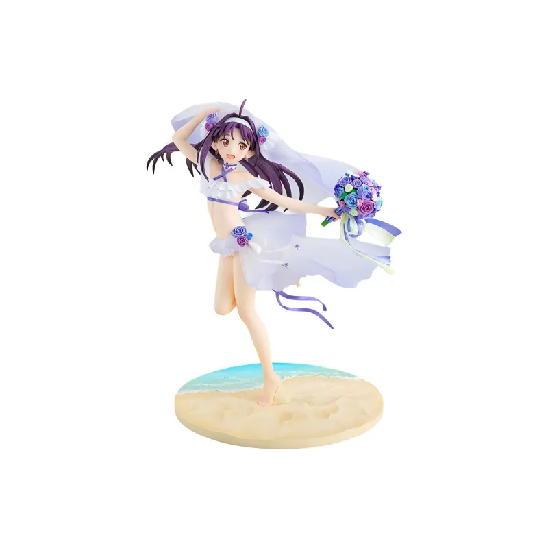 KADOKAWA Sword Art Online Akane Tsumugi Midsummer Bride Scale Figures-2
