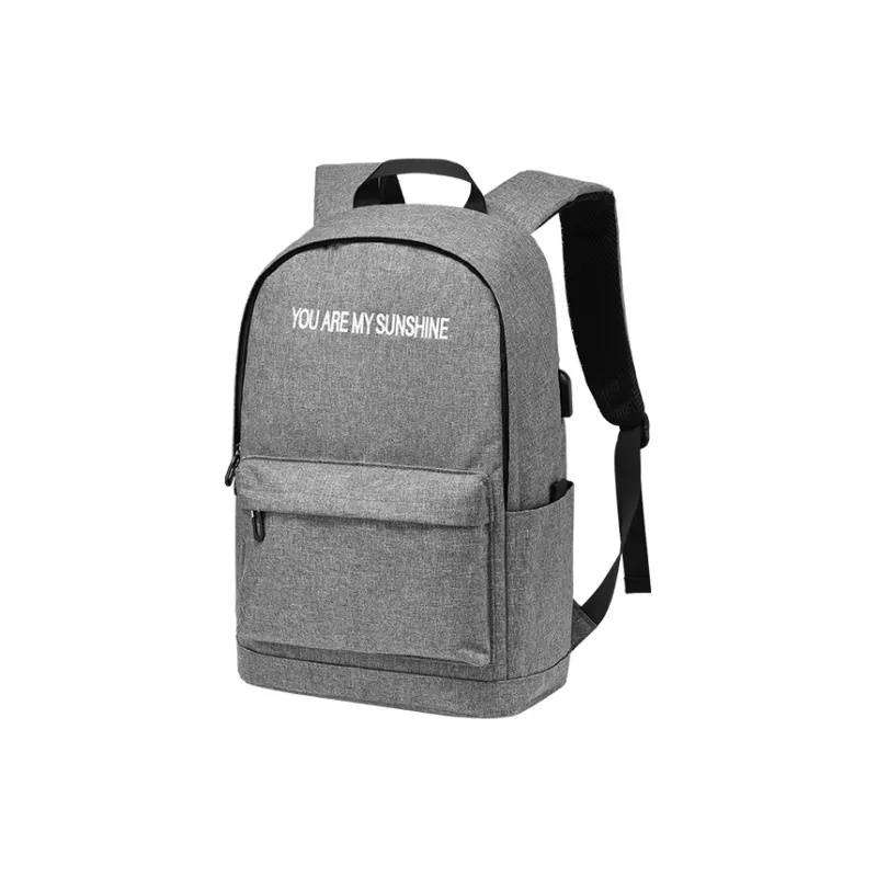 Yohji Kimura Oxford Backpack Medium Size Unisex Black/Gray-20