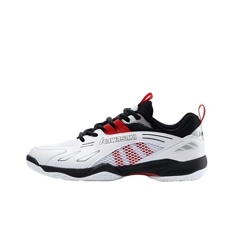 Kawasaki Ball Mania Series Cushioning And Abrasion Resistant Coverage Low Top Badminton Shoes Unisex-1