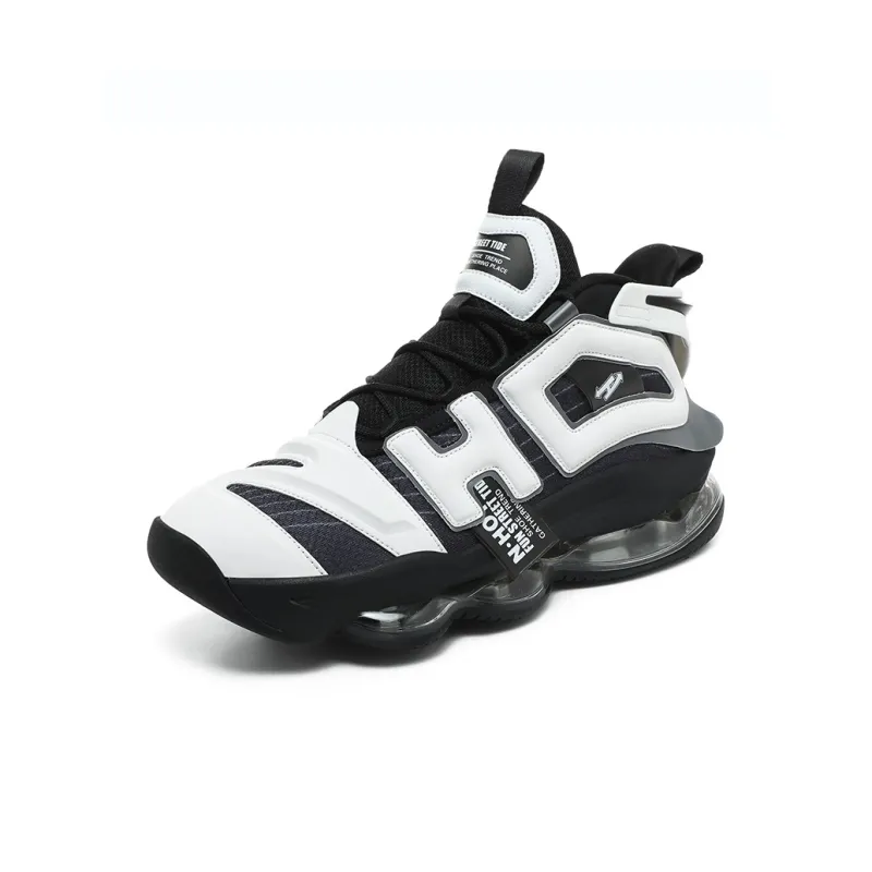 N·HOT Height Increasing Breathable Slip-Resistant High-Top Air Cushion Casual Running Shoes Unisex-8