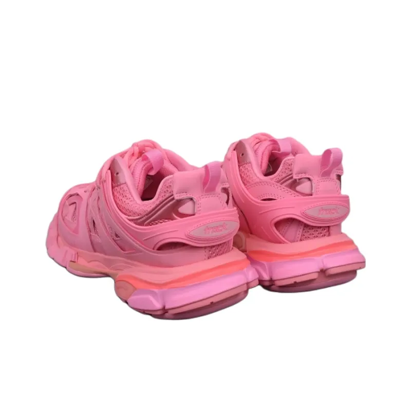 Balenciaga Track 3.0 Low-Top Chunky Sneakers Women's Pink-3