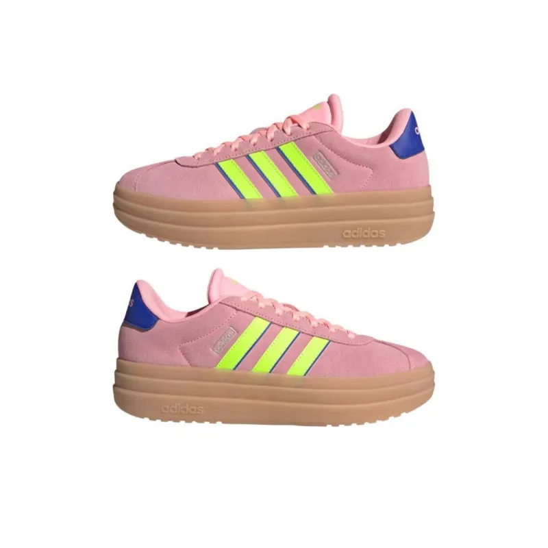 Vl Court Women's Adidas Bold 'Pink Spark Lucid Lemon'-5