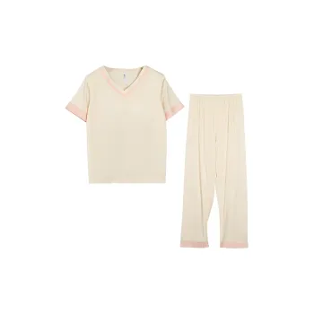Red Beans At Home Pajama Set Women's