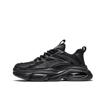 Magelly Chunky Sneakers Men Low Top Black