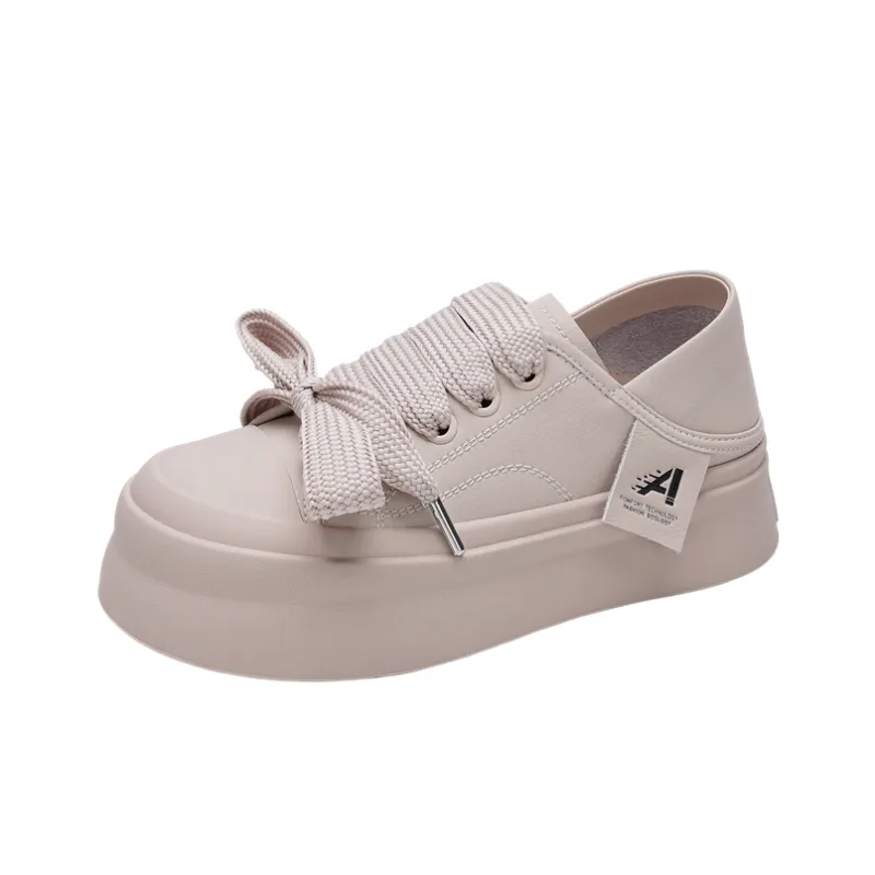 AOKANG Casual Shoes Women's Low Top Dusty Pink/Ecru-1