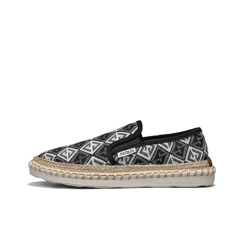 Bull charm Espadrilles Men Beige/Black-0