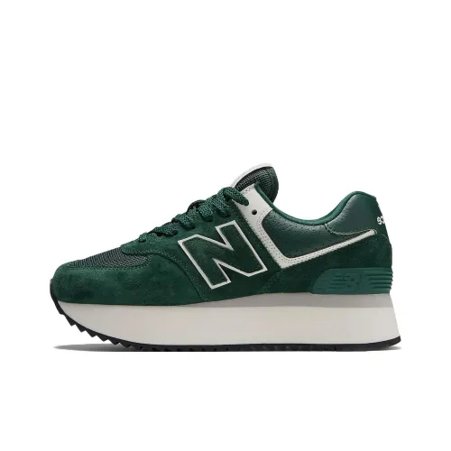 New Balance 574 Plus Acidic Green Women's