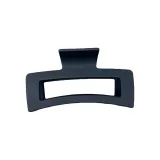Frosted Black Square Clip 10cm