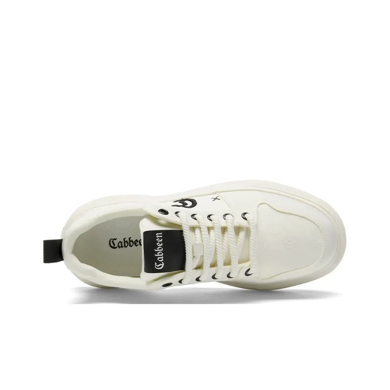 Cabbeen Anti Slip Wear Resistant Low Top Skateboard Shoes Men's-3