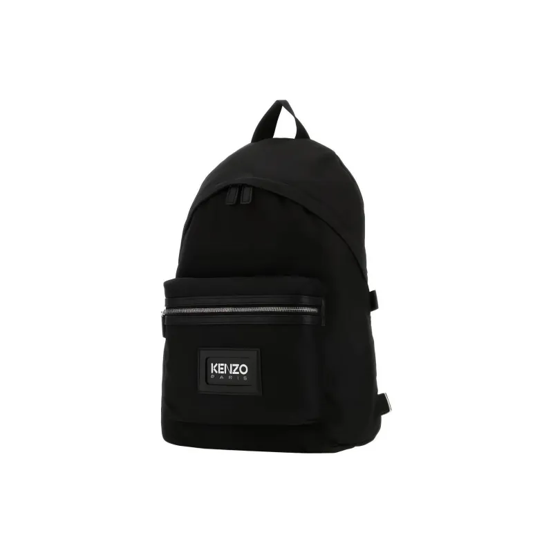 KENZO Logo Patch Zipped Backpack-1