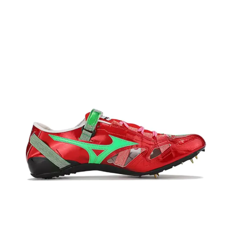 Mizuno Cushioning Anti-Slip And Wear-Resistant Running Shoes Unisex Green Black-1