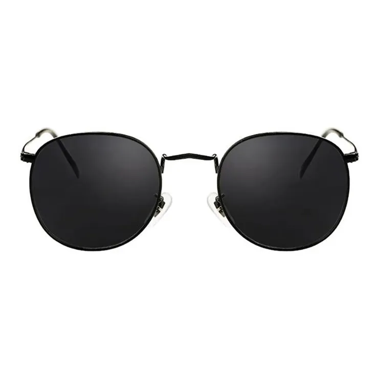 MK MINGKU Alloy Round Sunglasses Unisex-3