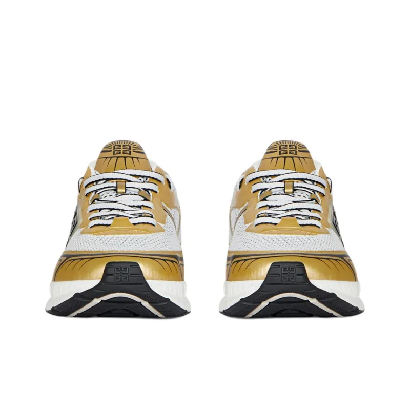 Givenchy Nfnty 52 Low Top Casual Shoes Men's Gold-2