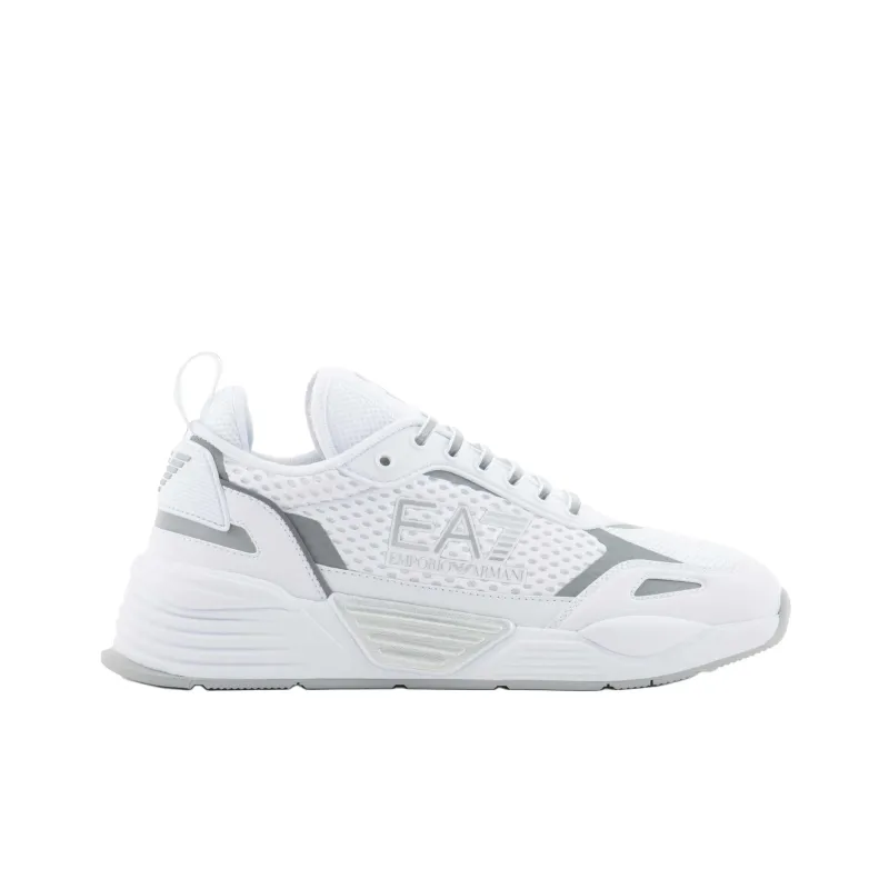EMPORIO ARMANI EA7 Low Top Casual Shoes Men's White-1