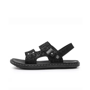 Warrior Casual Chef Shoes Beach Sandals Men's Black