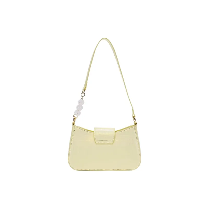 SEM/R PU Shoulder Bag Women's White-4