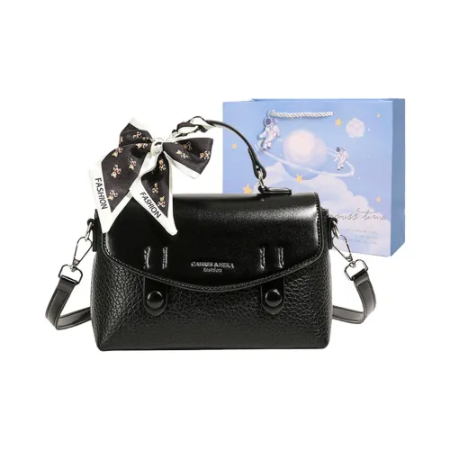 Duoluplo Doron Paul PU Crossbody Bag, Pillow Bag, Handbag, Shoulder Bag Regular Women's Black/Gray/Ecru