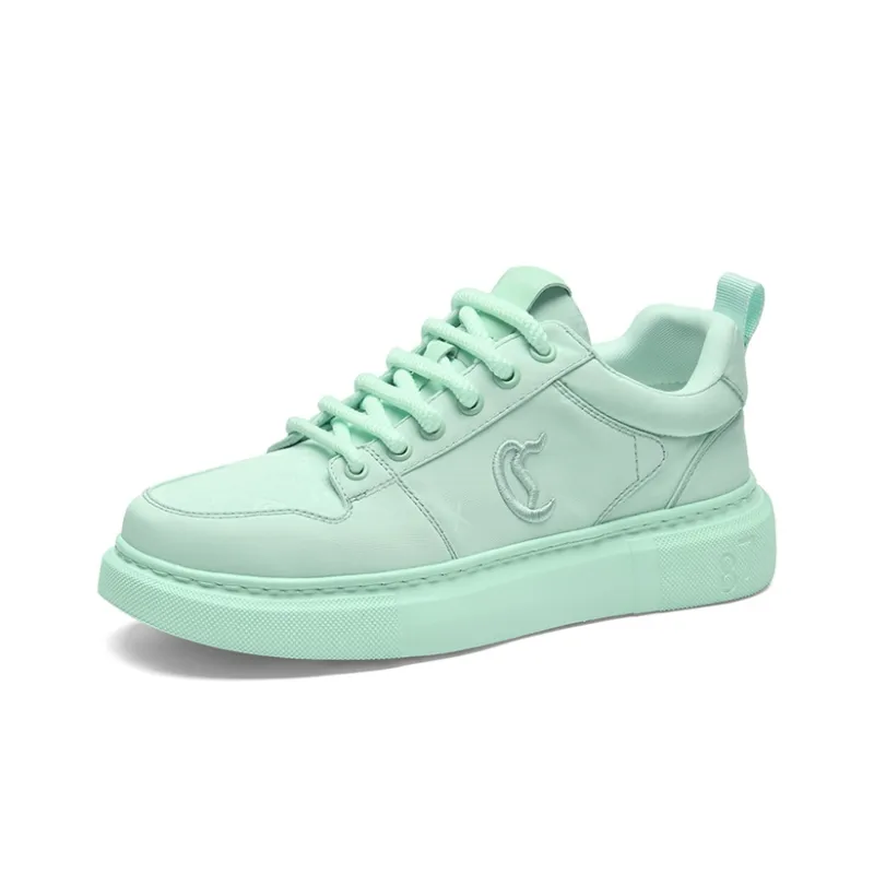 Cabbeen Anti Slip Wear Resistant Low Top Skateboard Shoes Men's-12