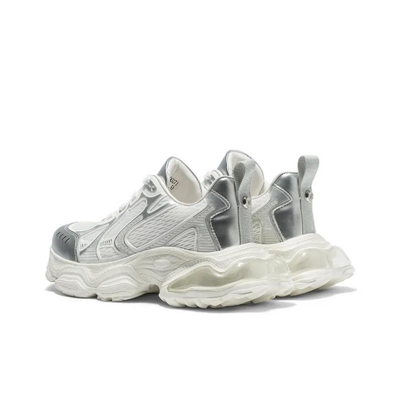 Coup De Foudre Breathable Lightweight Height Increasing Low-Top Chunky Sneakers Women's-3