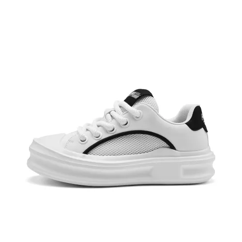 HLA Height Enhancing Breathable Mesh Sports Casual Shoes Versatile Skateboard Shoes Men's