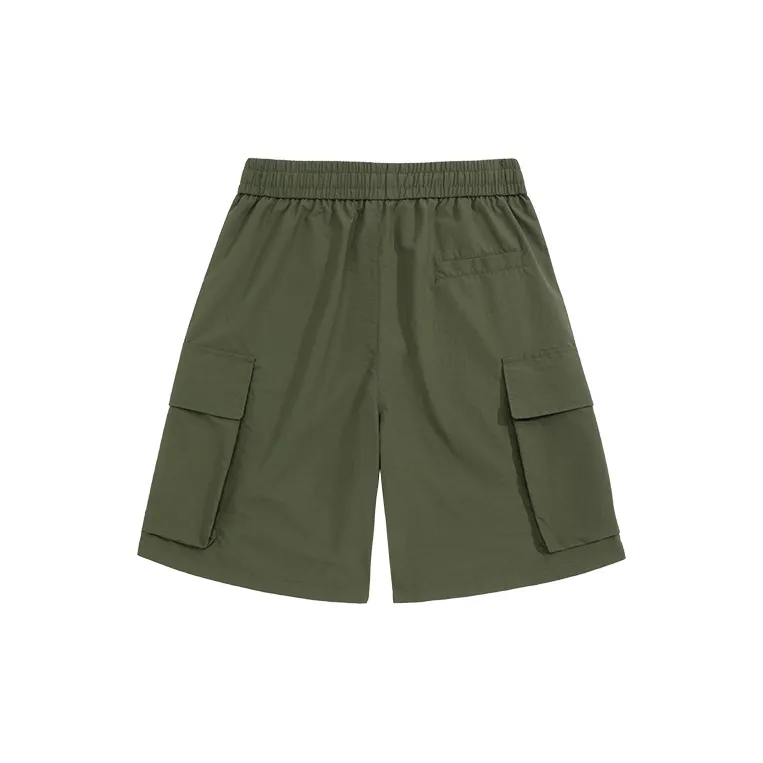 Merry City Casual Shorts Unisex Army Green-1