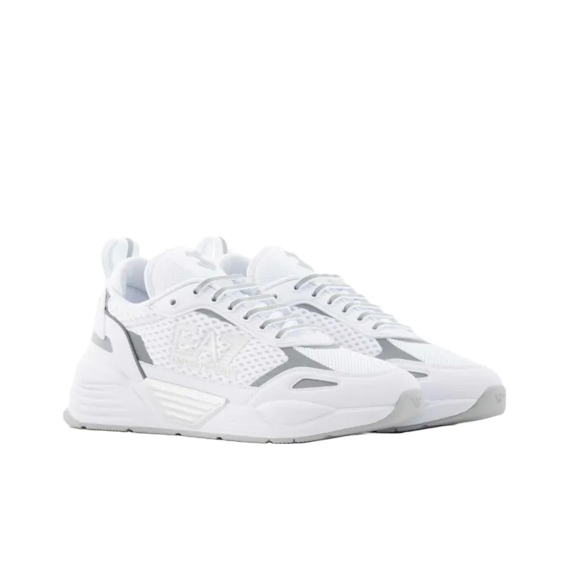EMPORIO ARMANI EA7 Low Top Casual Shoes Men's White-2
