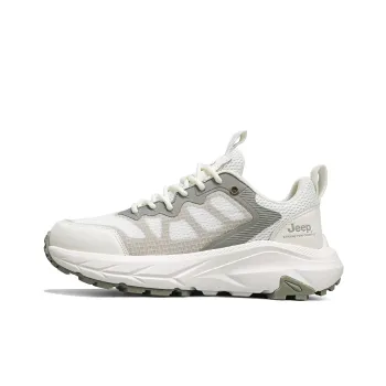Jeep Cushioning Coverage Abrasion Resistant Lightweight Slip Resistant Outdoor Shoes Men's Beige Green