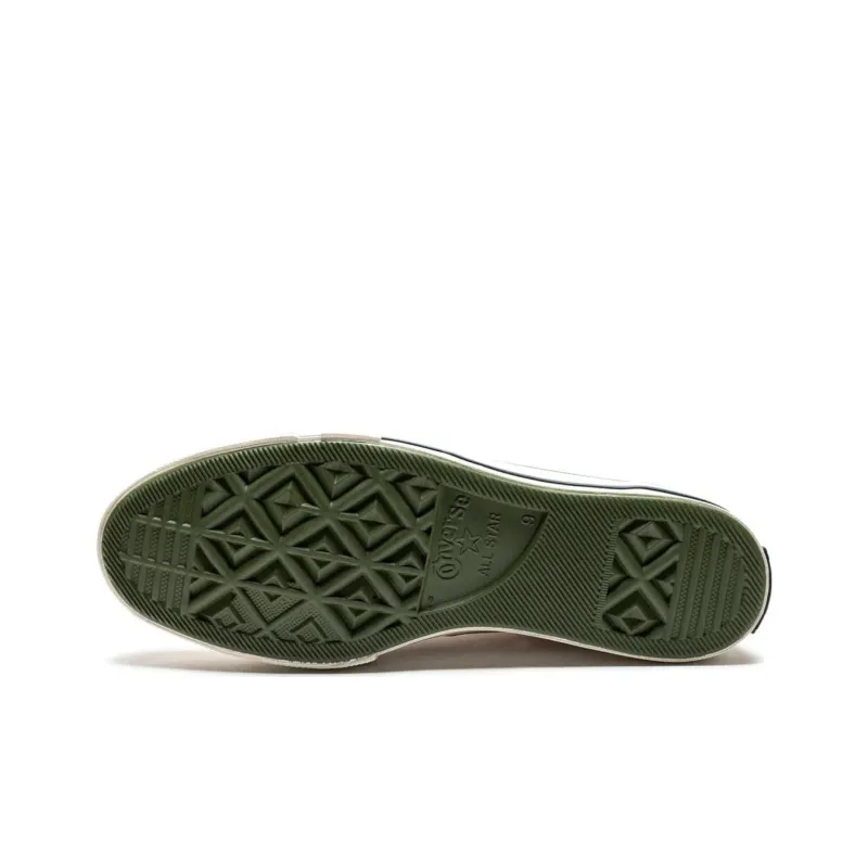UNDEFEATED x Converse Chuck 70 Wear-resistant And Lightweight Mid-Top Canvas Shoes Unisex Beige-4