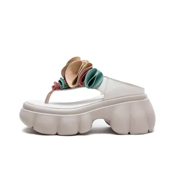 Jay Beach Sandals Women's Beige/Black