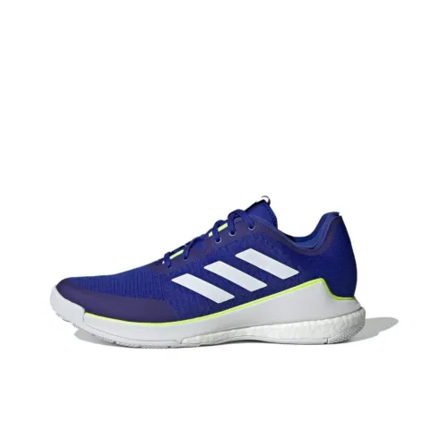 Adidas Crazyflight Training Shoes Unisex Low-Top Blue/Green White