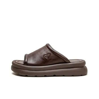 Jay Rubber Sole Slip-Resistant Abrasion-Resistant Slide Slippers Women's