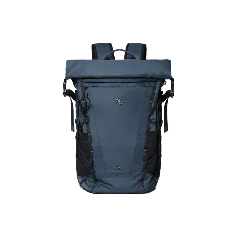 GYXX Nylon Backpack Regular Unisex Starhide Black/Twilight Green/Sunny Mountain Blue-8