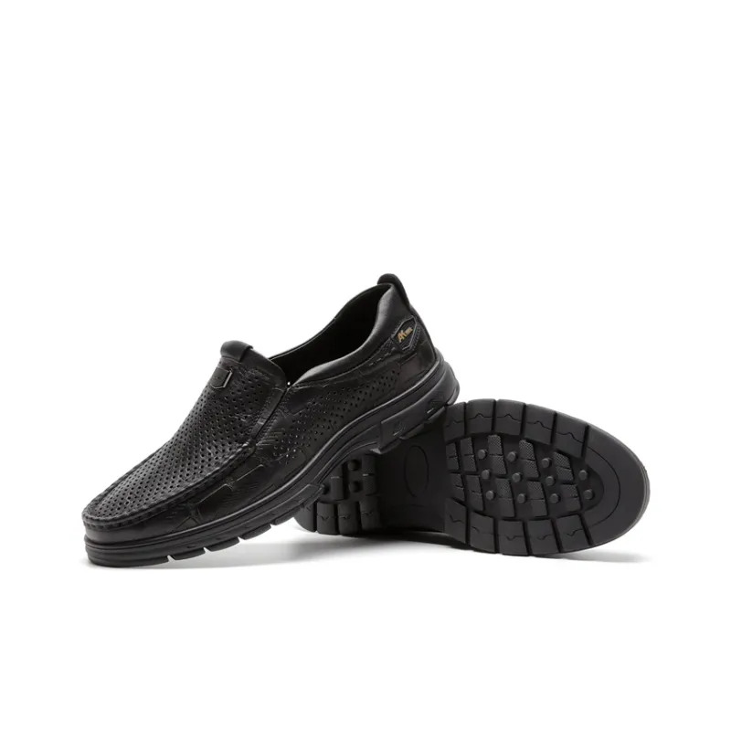AOKANG Loafers Men Black-6