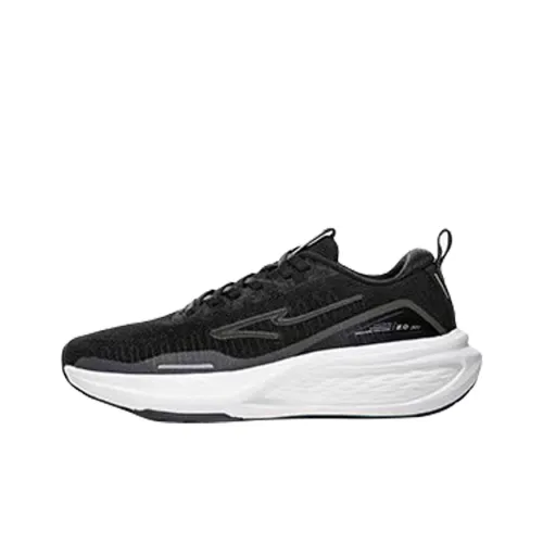 Erke Bullets Low Top Running Shoes Women's Black Gray