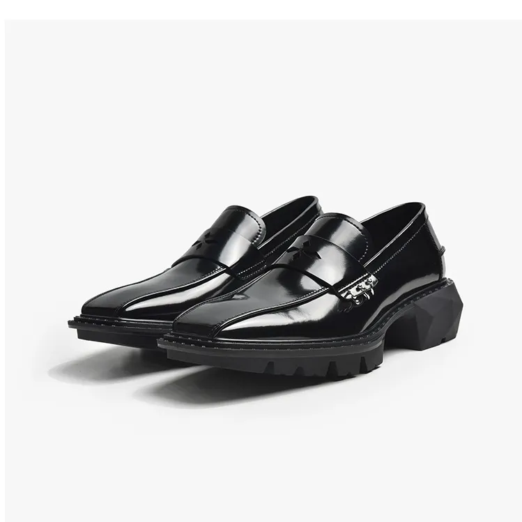 Yipinfanfan Loafers Men's Black-1