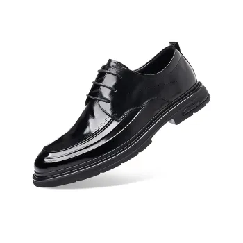 Mulinsen Dress Shoes Men Low Top Black