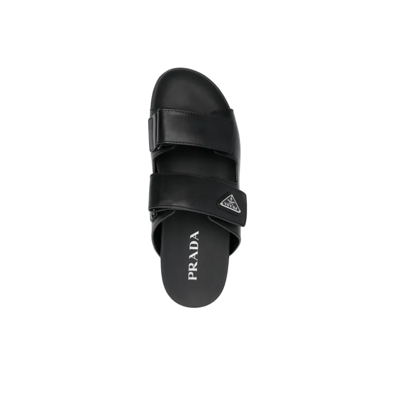 PRADA Leather Strap Sandals-3