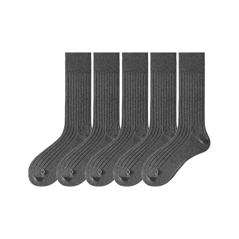 ZEROIN Knee High Socks Men's 5 Pack-36
