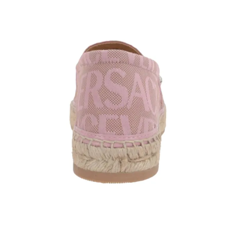 VERSACE Allover Espadrilles Women's Pink-3