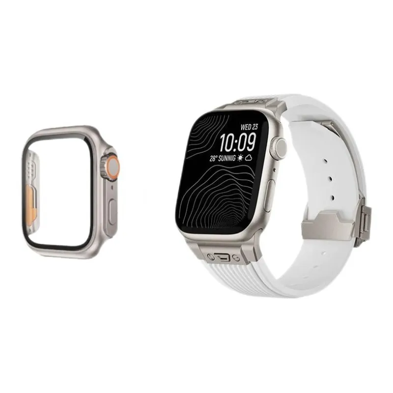 CHENSONG Apple Compatibility Watch Band Metal-4