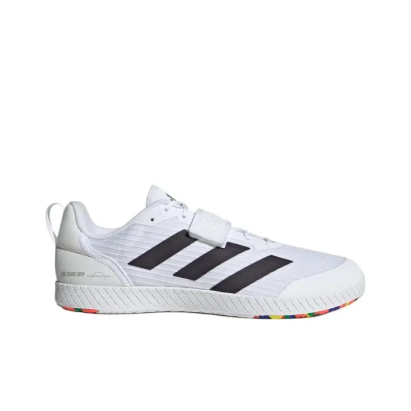 Adidas The Total Slip-Resistant Low-Top Training Shoes Unisex White Black Gray-1