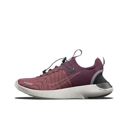 Nike Free RN Running Shoes Unisex Low-Top Bordeaux Wine Red / Cedar Red / Bordeaux Wine Red