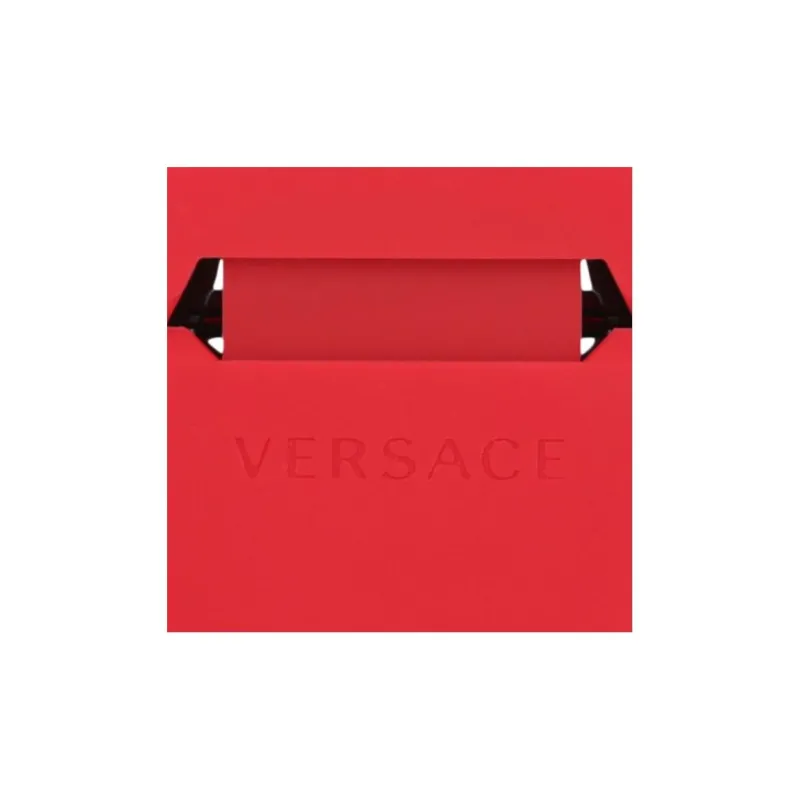 VERSACE Silicone Crossbody Bag Shoulder Bag Unisex Red-2