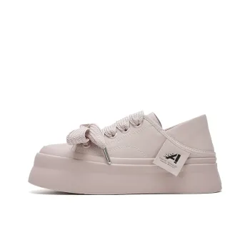 AOKANG Casual Shoes Women's Low Top Dusty Pink/Ecru